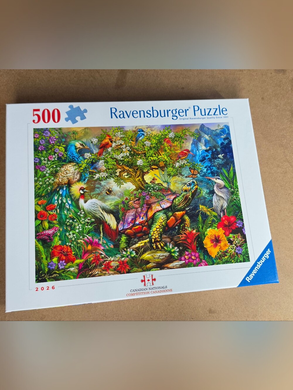 500 pieces puzzle